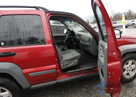 2005 Jeep Liberty Sport из США, поврежденный, VIN 1J4GL48K45W666277